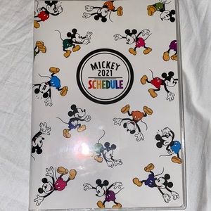 Disney Rare Mickey Schedule book ❤️